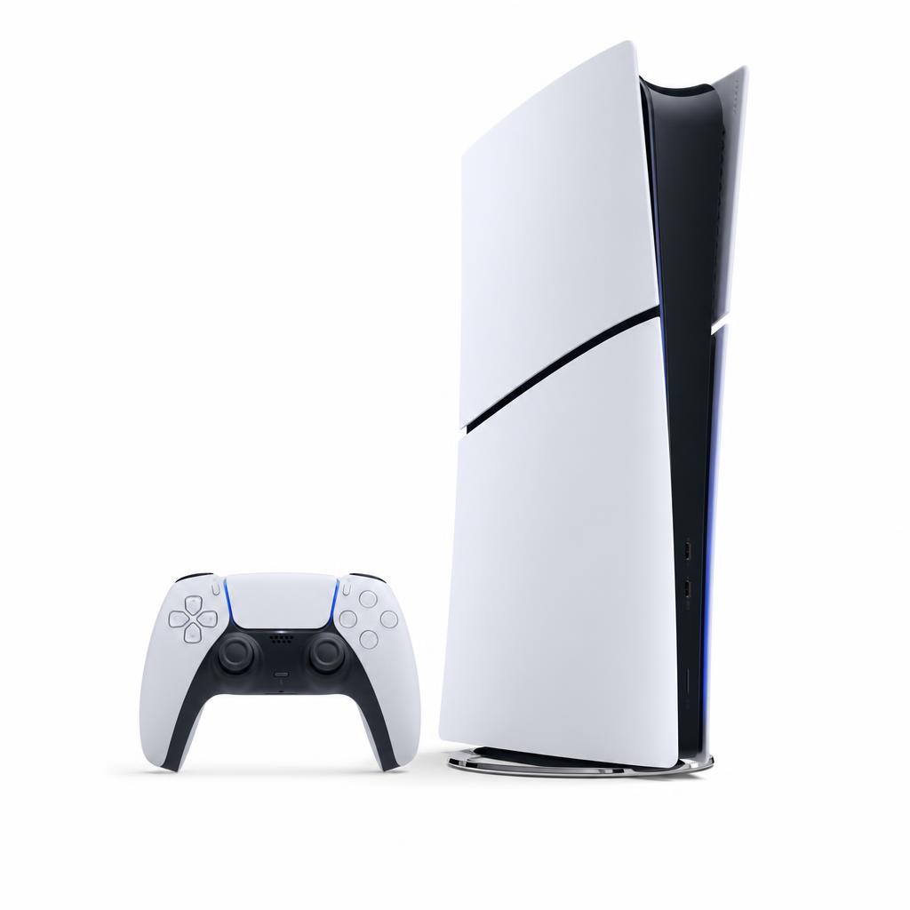 PlayStation 5 console with DualSense controller